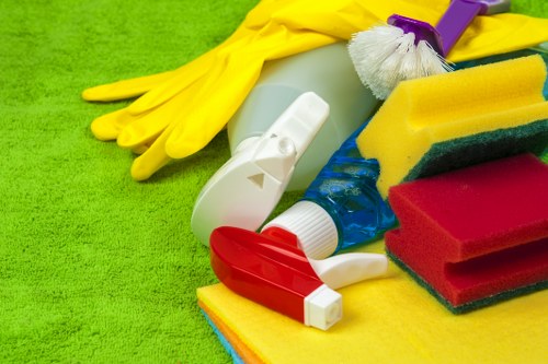Detailed kitchen and bathroom cleaning during a Queenspark move out clean