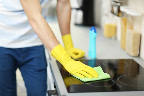 Hot water extraction carpet cleaning for a Queenspark property