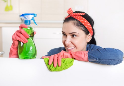 Local commercial cleaners maintaining a shared office space in Queenspark