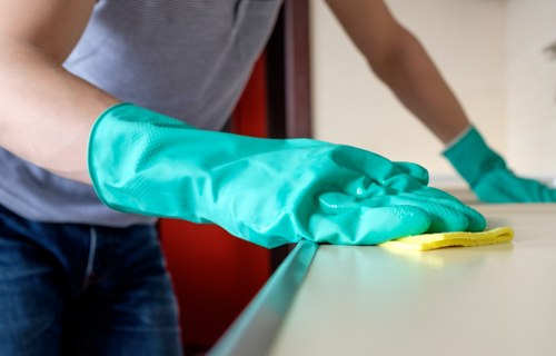After-hours commercial cleaning in a Queenspark retail or professional property