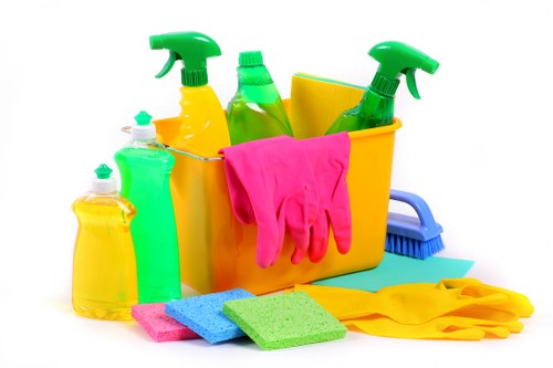 Final cleaning after refurbishment in a Queenspark commercial space